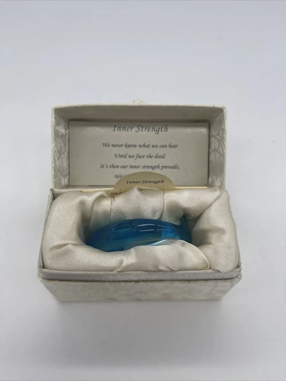 Messengers Blue Dolphin Figurine No. 183959 Inner Strength